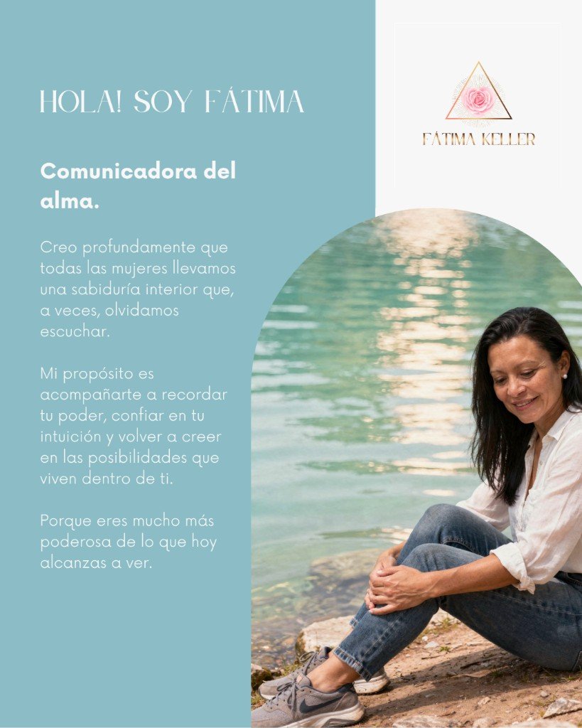 Hola, soy Fátima · Comunicadora del alma